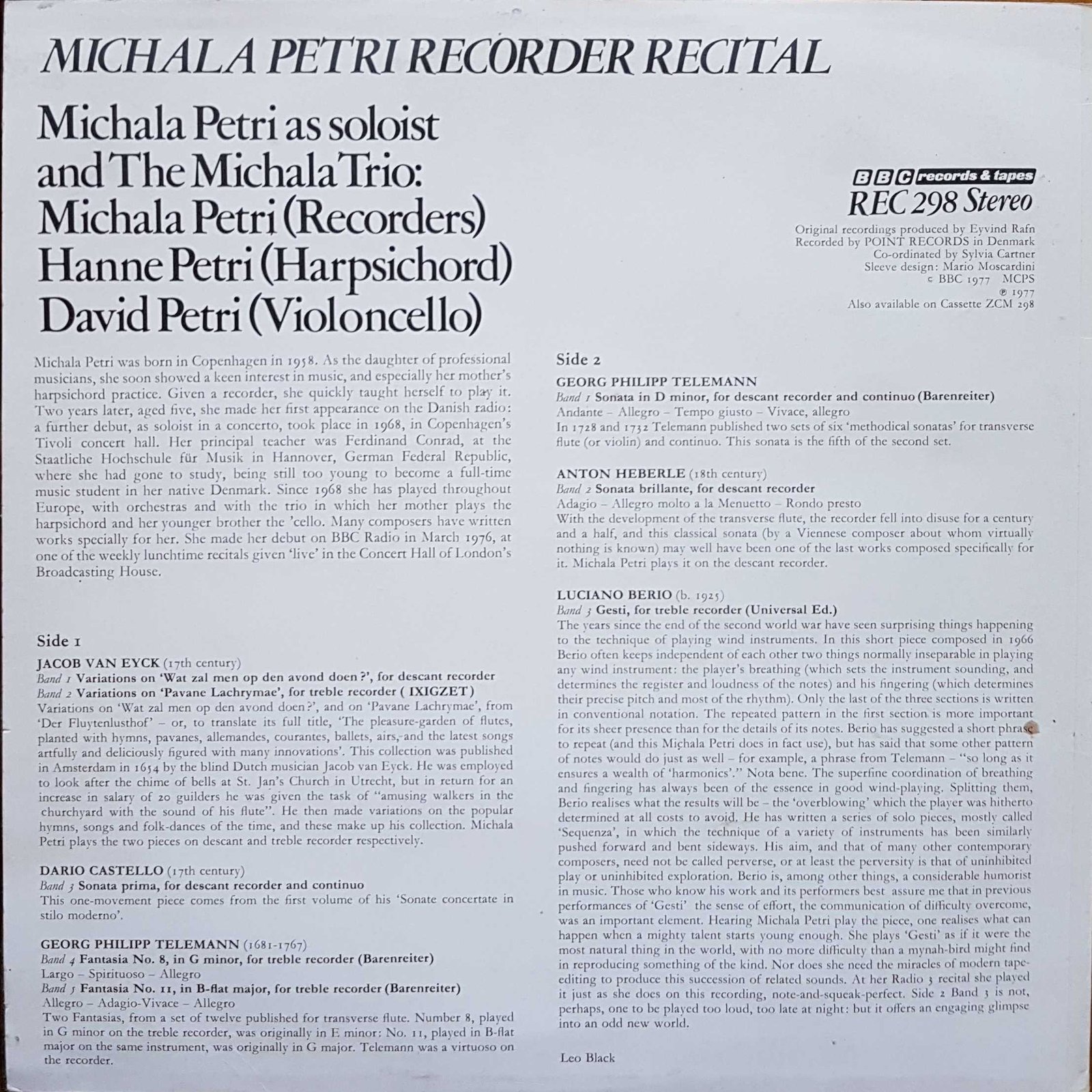 Back cover of REC 298